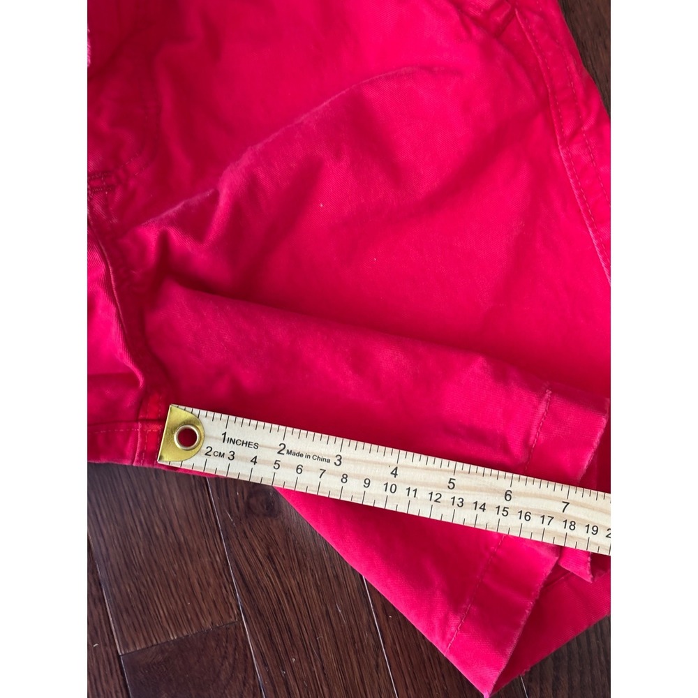 NWT Abercrombie & Fitch Preppy Fit Shorts Red Pink Chino Above Knee Men's 30 - Picture 8 of 9